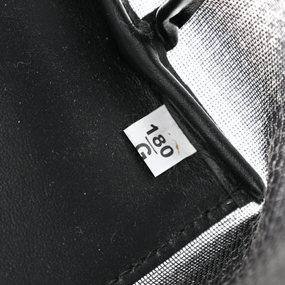 Prada Sequin Mesh Small Tote Bag Black 7 of 11