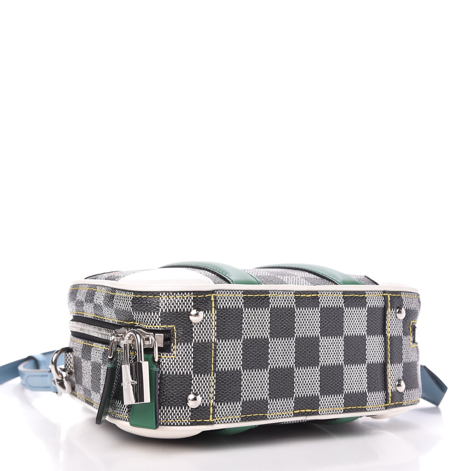 Louis Vuitton Damier Valisette BB Black White 4 of 9