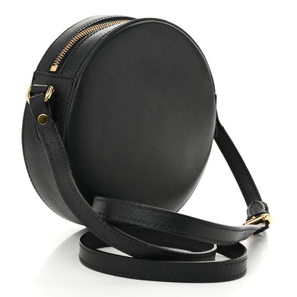 Versace Calfskin La Medusa Round Camera Bag Black 3 of 9