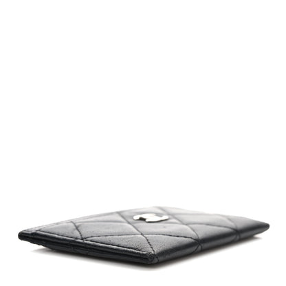 Chanel Lambskin Quilted Card Holder Black 4 of 6