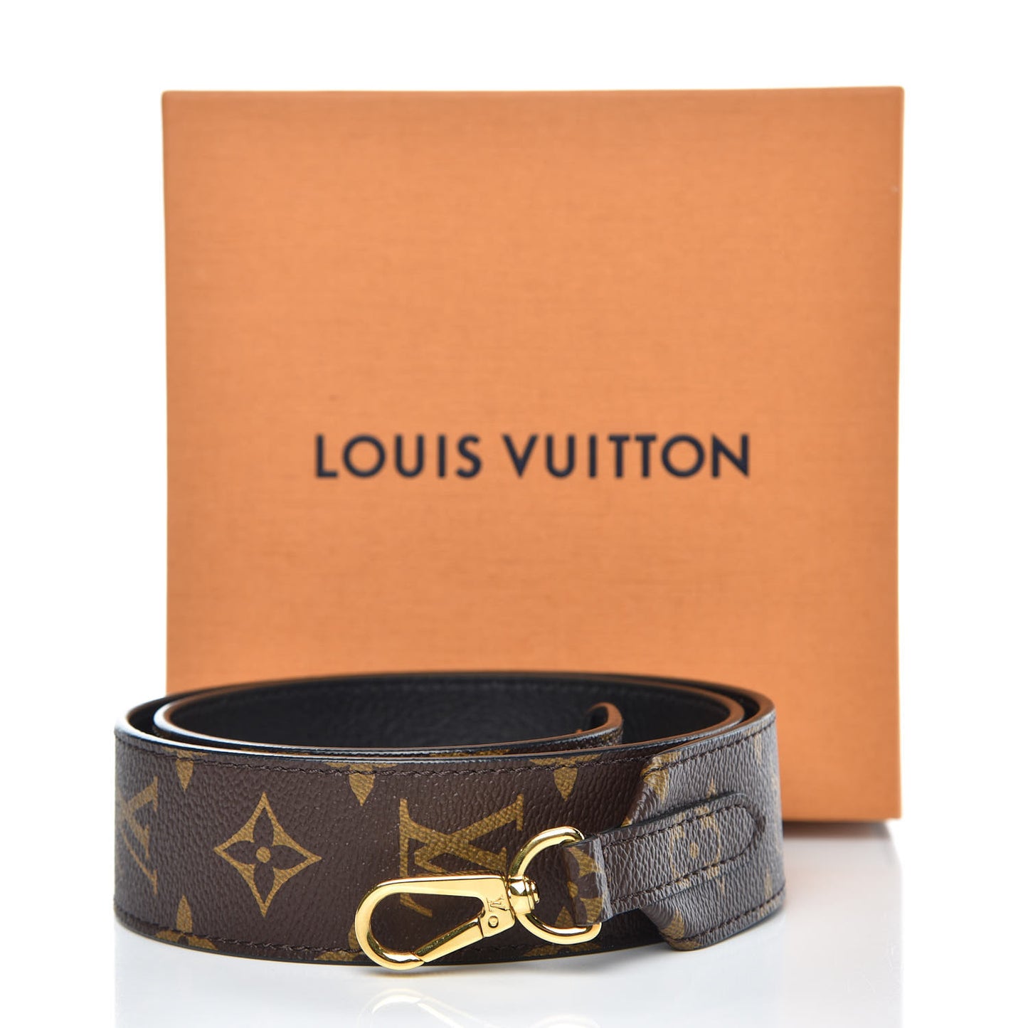 Monogram Bandouliere Shoulder Strap Black