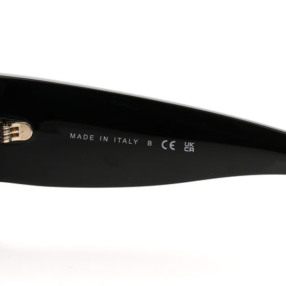 Chanel Acetate Pearl Rectangle Sunglasses 5480-H Black 6 of 8