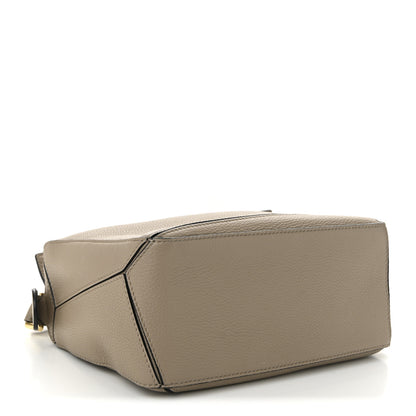 Loewe Grained Calfskin Small Puzzle Bag Sand 4 of 9