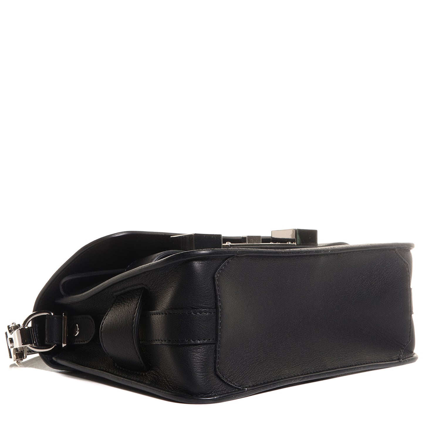 Leather Mini PS11 Classic Shoulder Bag Black