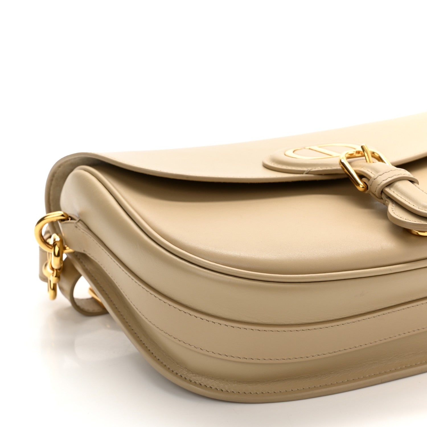 Christian Dior Box Calfskin Medium Bobby Flap Beige 8 of 10