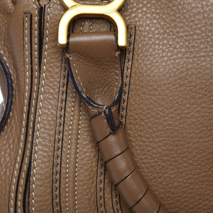 Chloe Calfskin Large Marcie Satchel Nut 10 of 14