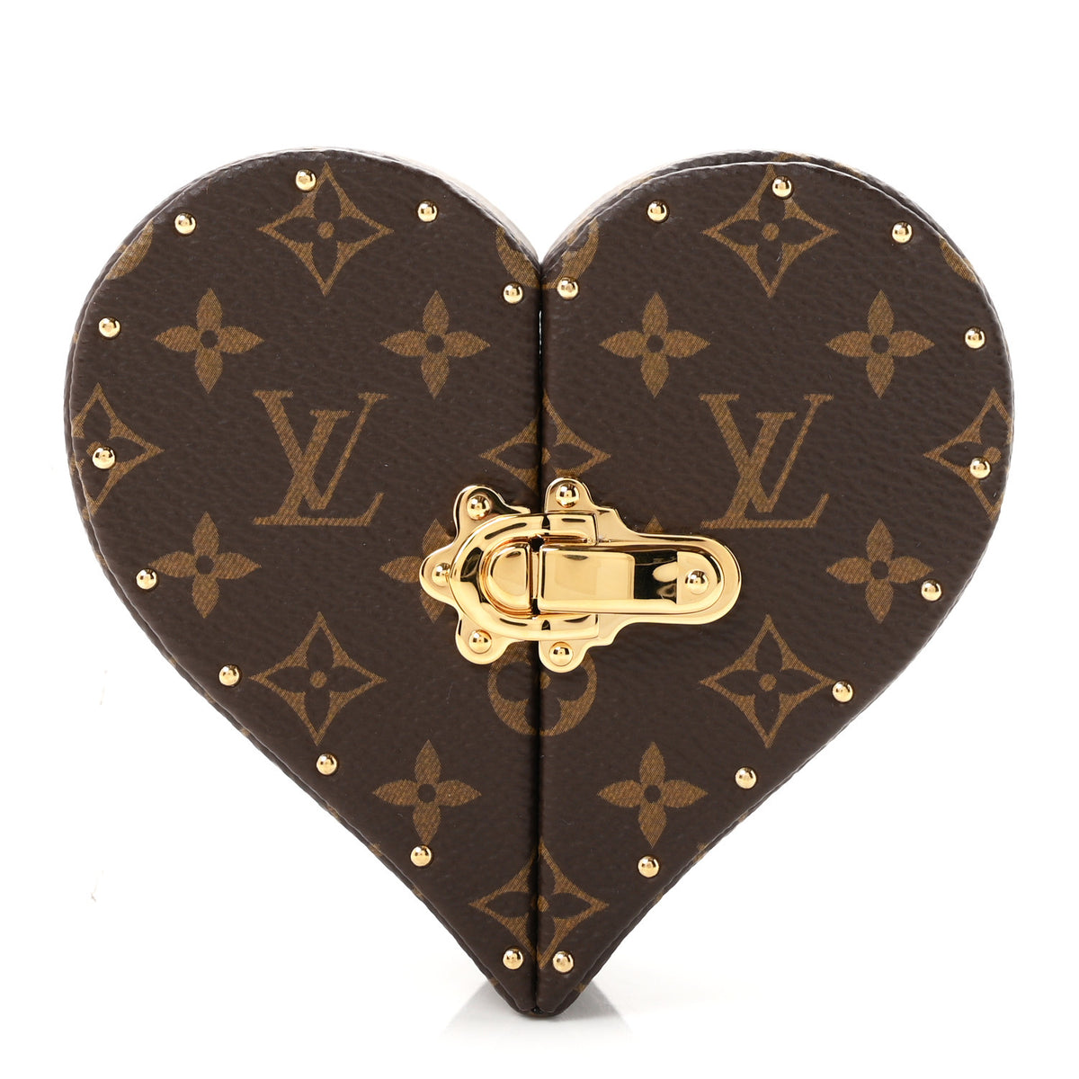 Monogram Heart Ecrin Coeur Jewelry Case