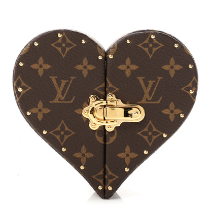 Louis Vuitton Monogram Heart Ecrin Coeur Jewelry Case 1 of 6
