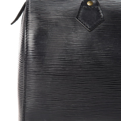 Louis Vuitton Epi Speedy 25 Black 12 of 17