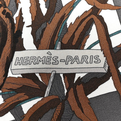 Hermes Silk Jardin A Sintra Scarf 90 2 of 5
