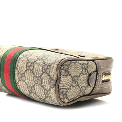 Gucci GG Supreme Monogram Web Small Ophidia Belt Bag 95 38 Dark Brown 7 of 14