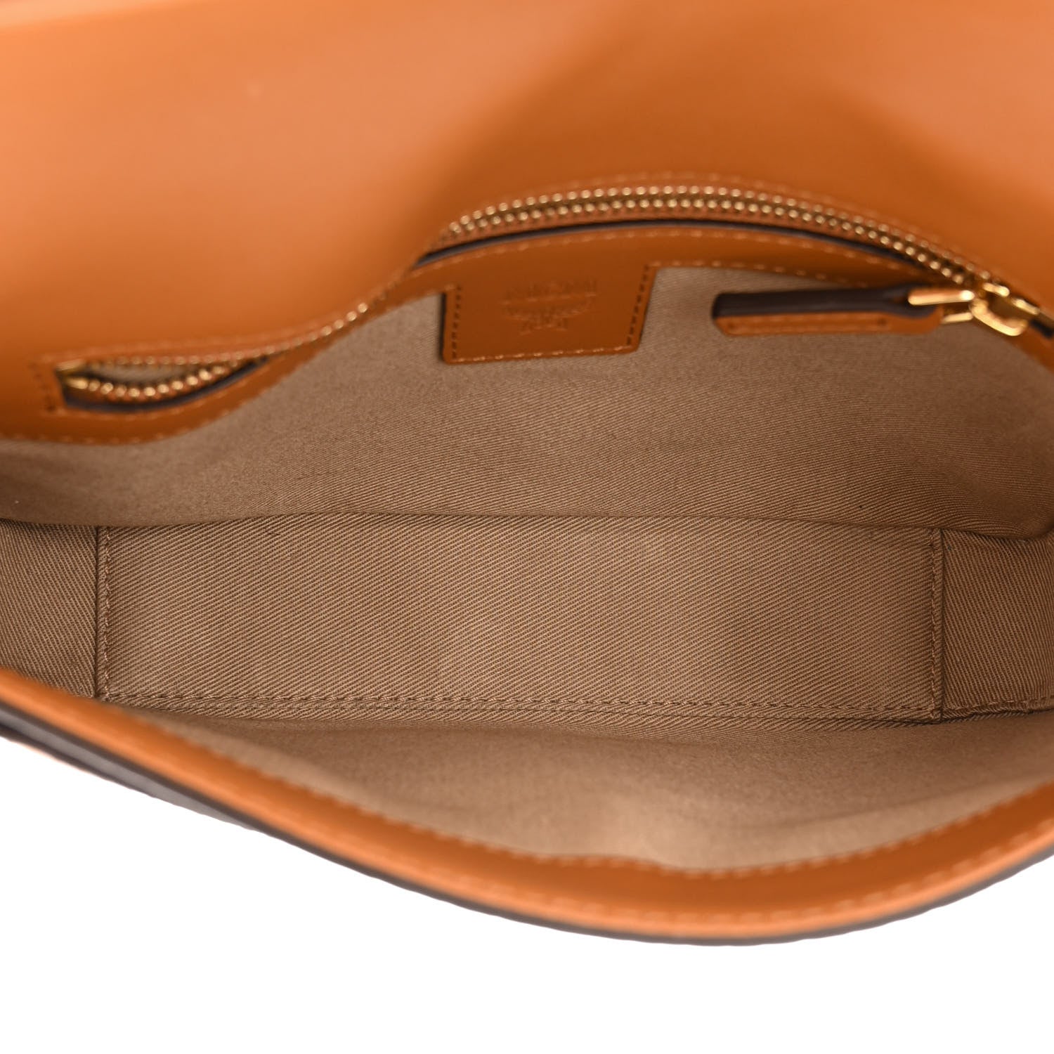 MCM Visetos Small Millie Crossbody Belt Bag Cognac 5 of 10