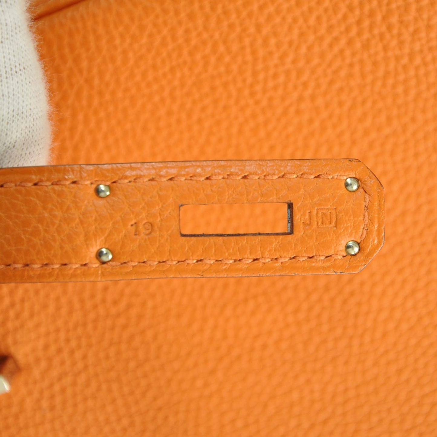 Togo Birkin 35 Orange