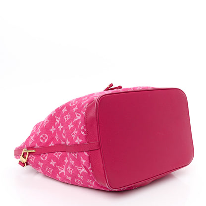 Louis Vuitton Denim Noefull MM Rose Indien 4 of 13