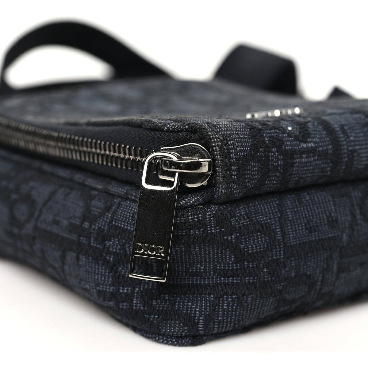 Christian Dior Oblique Micro Rider Pouch Black 8 of 10