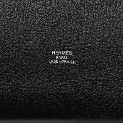 Hermes Taurillon Clemence Jypsiere 28 Black 6 of 15