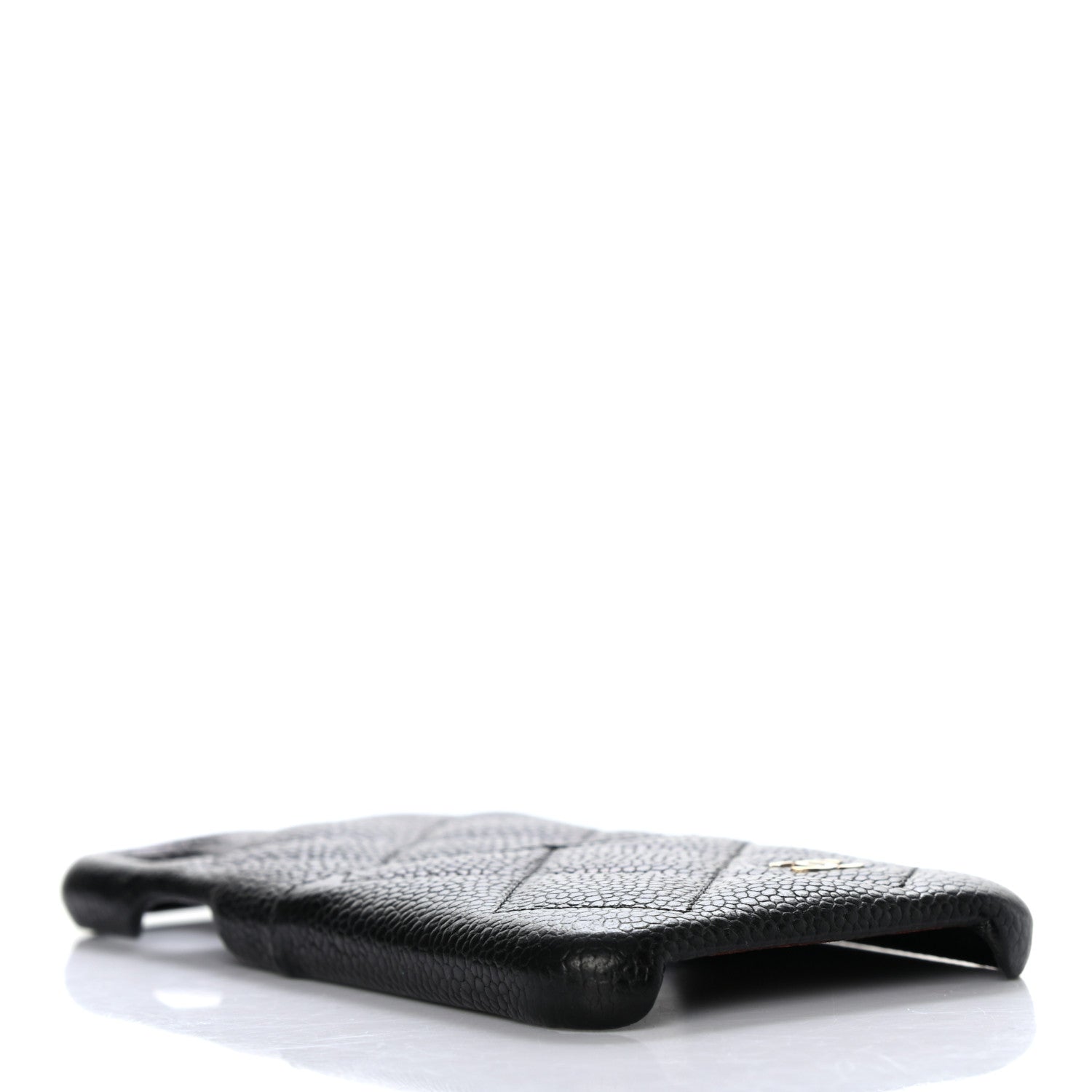 Chanel Caviar Quilted iPhone X Coco Tech Case Black 4 of 8