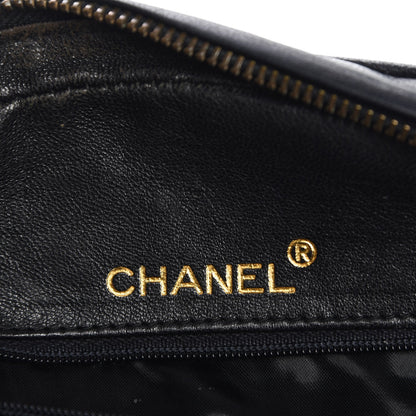 Chanel Lambskin Quilted Tassel Camera Case Black 6 of 9