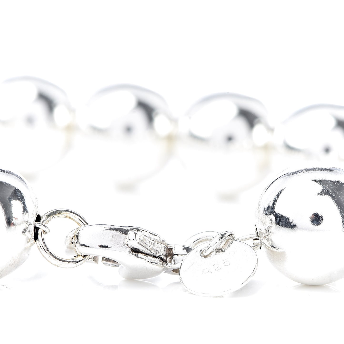 Sterling Silver 10mm HardWear Ball Bracelet