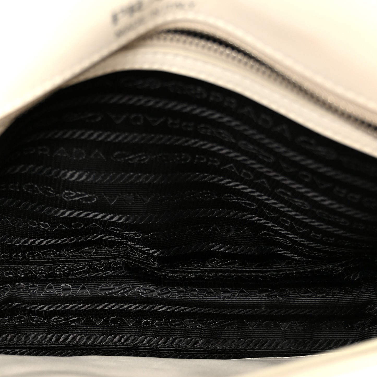 Soft Calfskin Impunture Diagramme Medium Chain Flap Shoulder Bag White