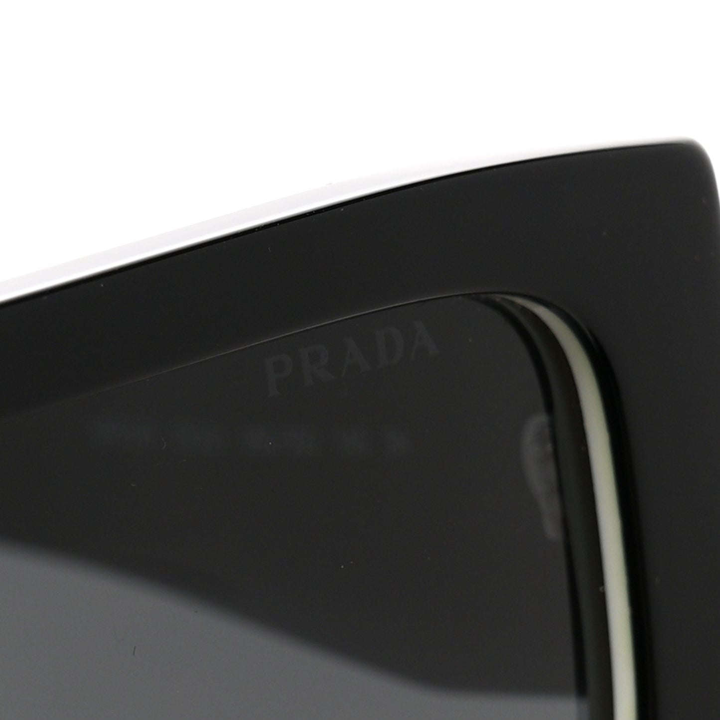 Acetate Symbole Sunglasses SPR 06Y Black