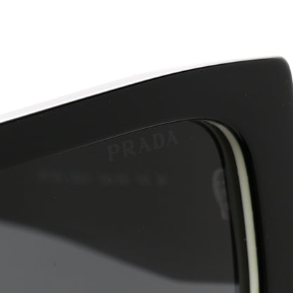 Prada Acetate Symbole Sunglasses SPR 06Y Black 7 of 8