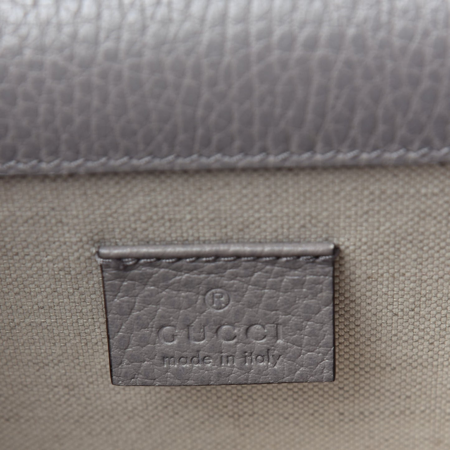 Calfskin Mini Dionysus Shoulder Bag Dusty Grey