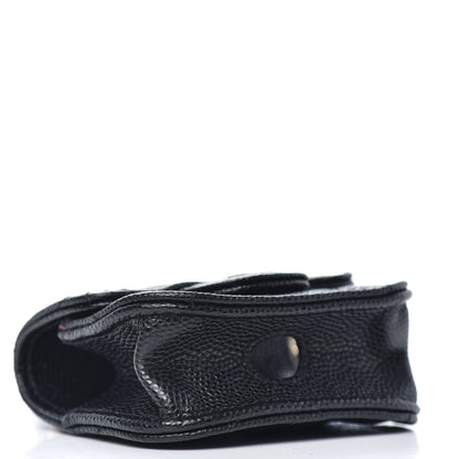 Chanel Caviar Quilted Airpods Pro Case Black 4 of 9