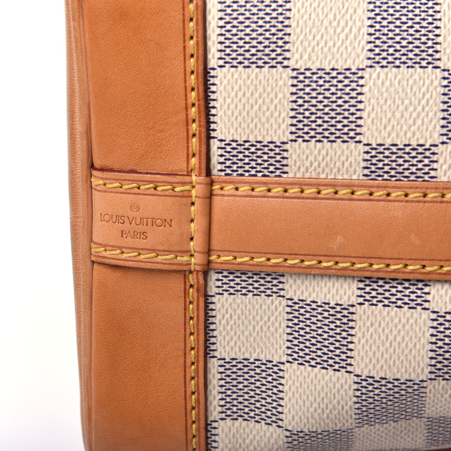 Louis Vuitton Damier Azur Noe BB 6 of 9