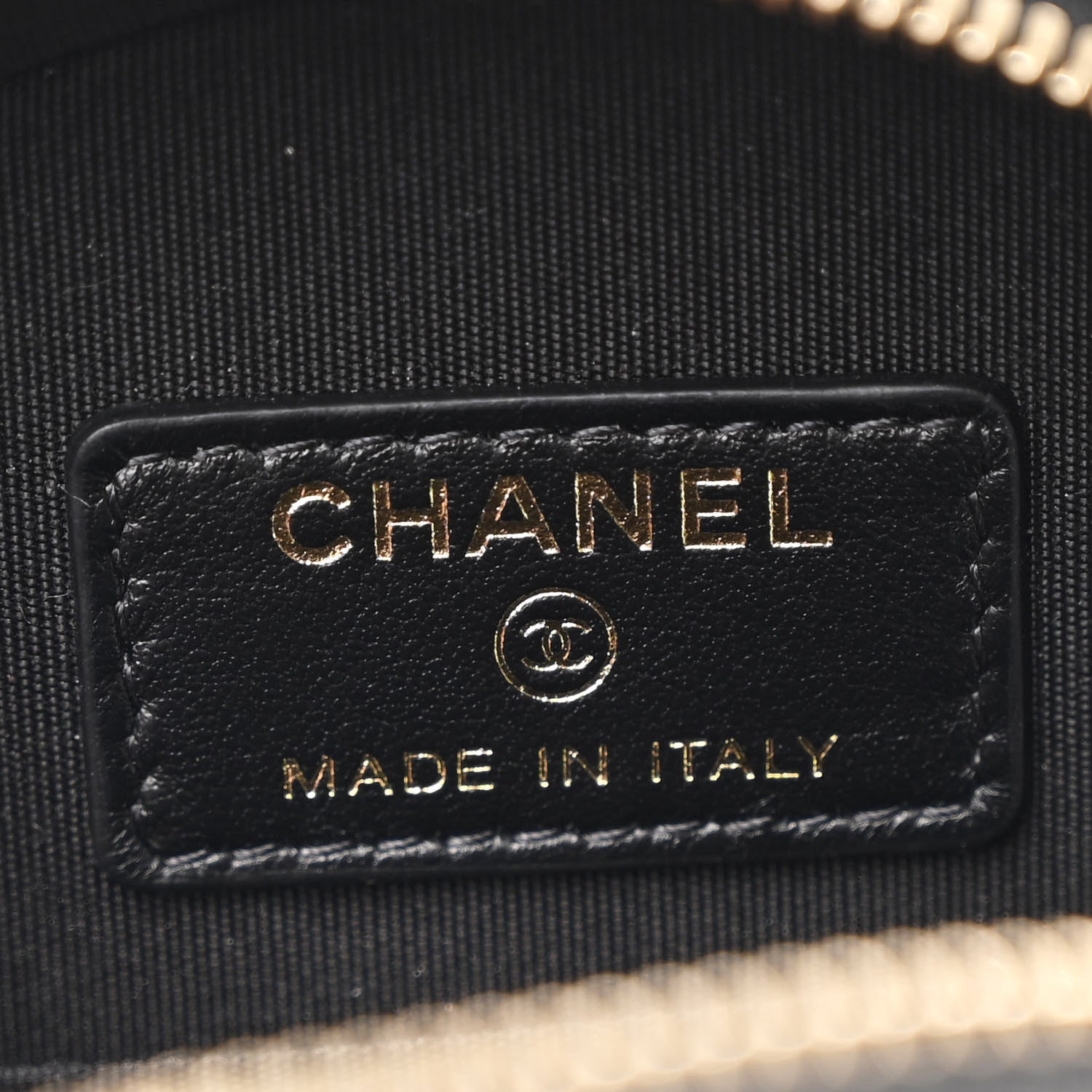 Chanel Calfskin Quilted Pearl Round Clutch With Chain Black 6 of 11