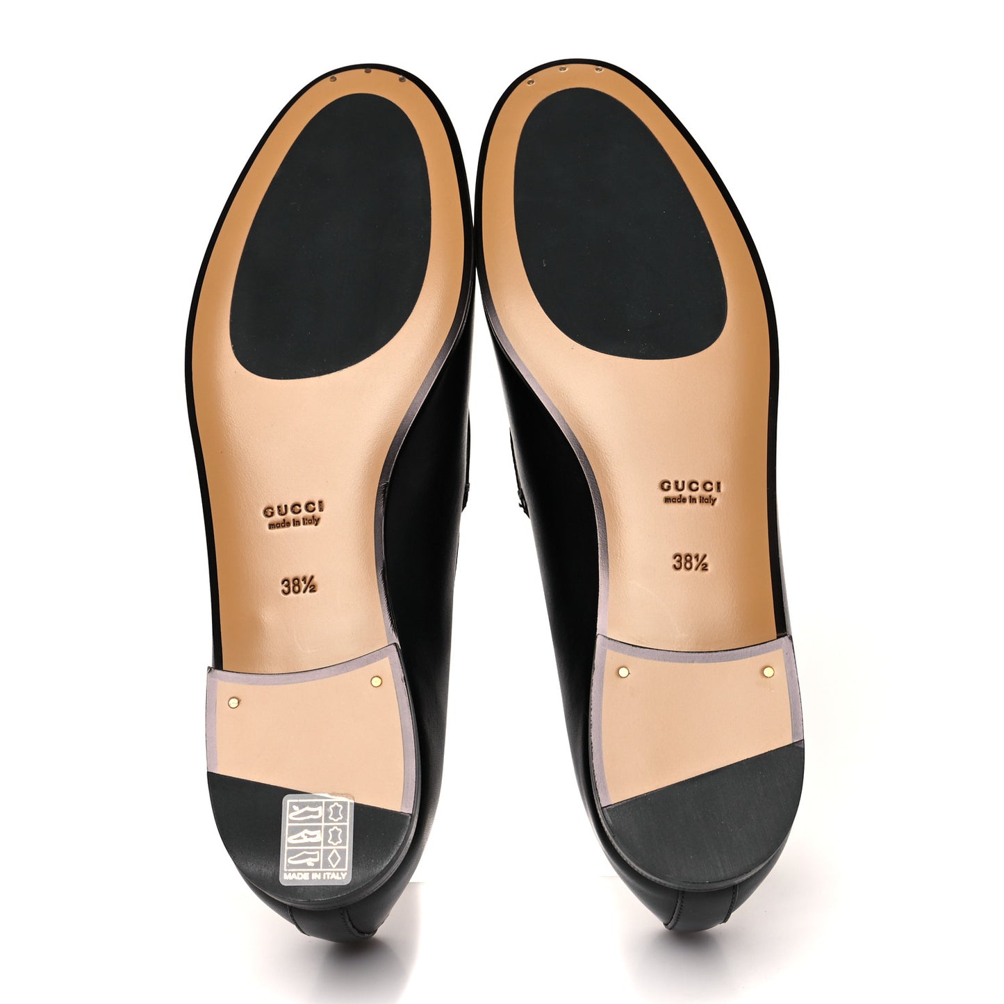 Calfskin Womens Jordaan Loafers 38.5 Black