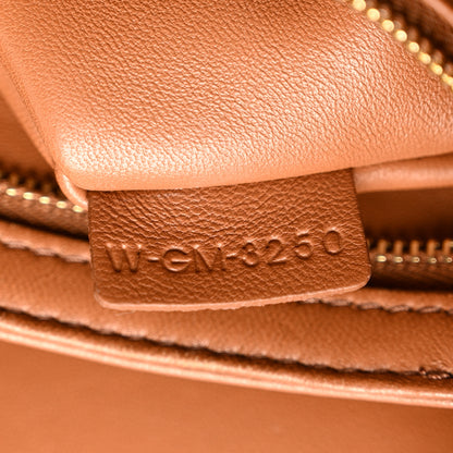 Celine Calfskin Triomphe Canvas Teen Triomphe Bag Tan 8 of 12