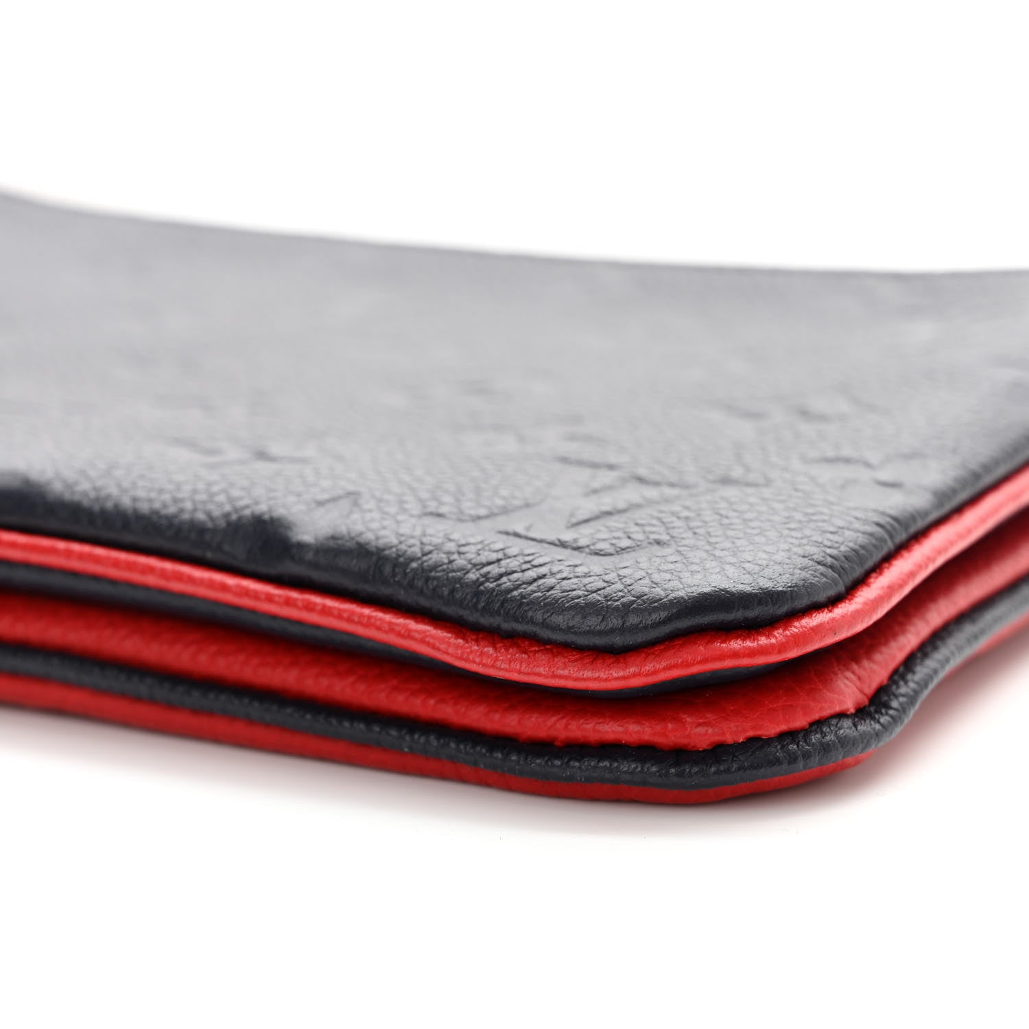 Louis Vuitton Empreinte Double Zip Pochette Marine Rouge 11 of 12