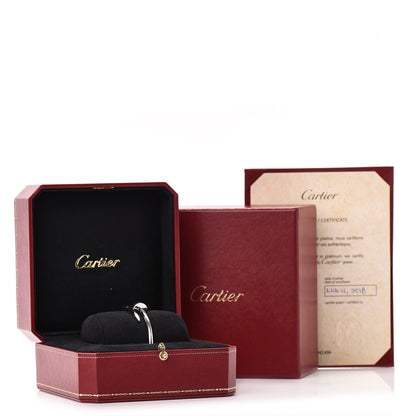 Cartier 18K White Gold Juste Un Clou Bracelet 17 5 of 5