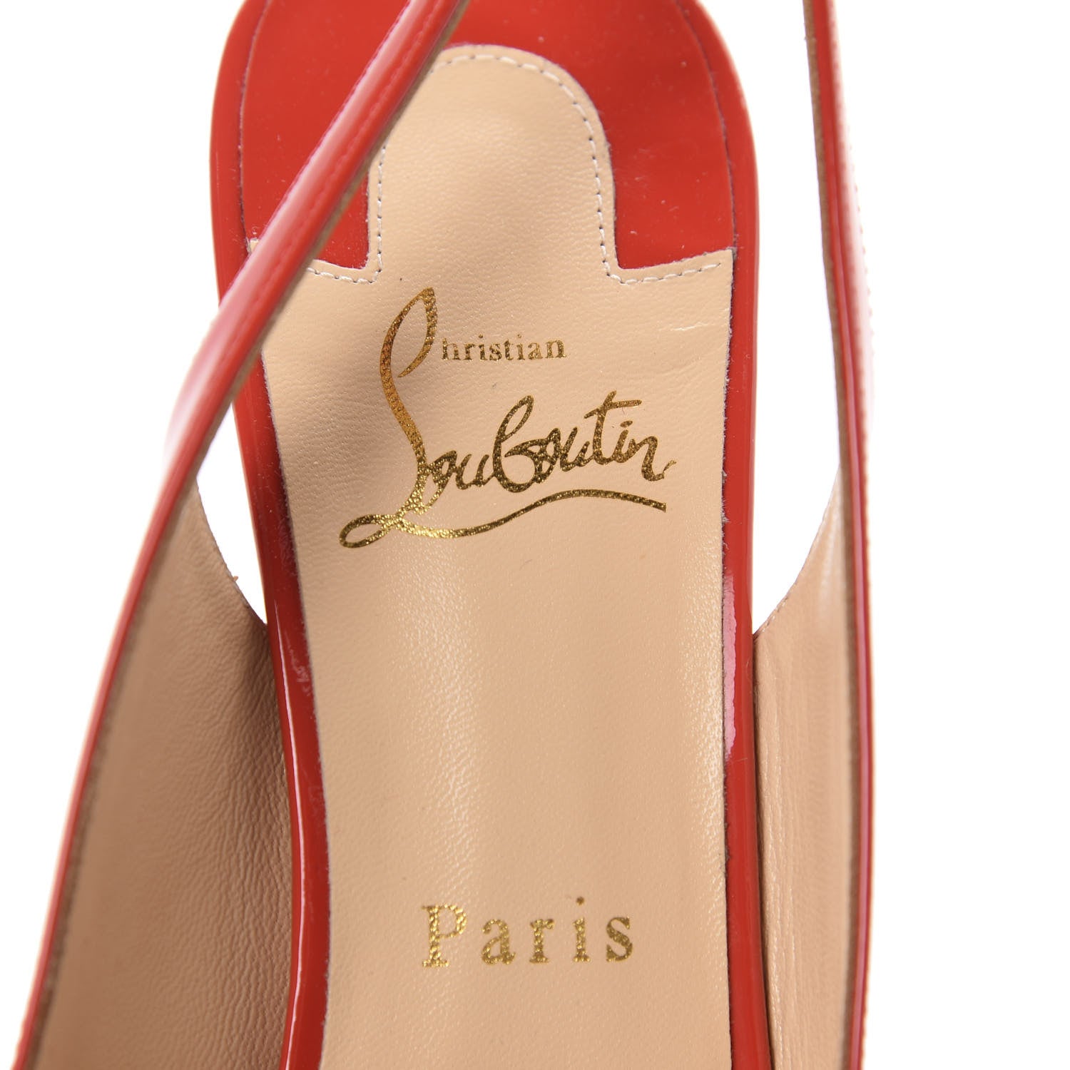 Christian Louboutin Patent Private Number 120 Pumps 39.5 Bisou 7 of 9