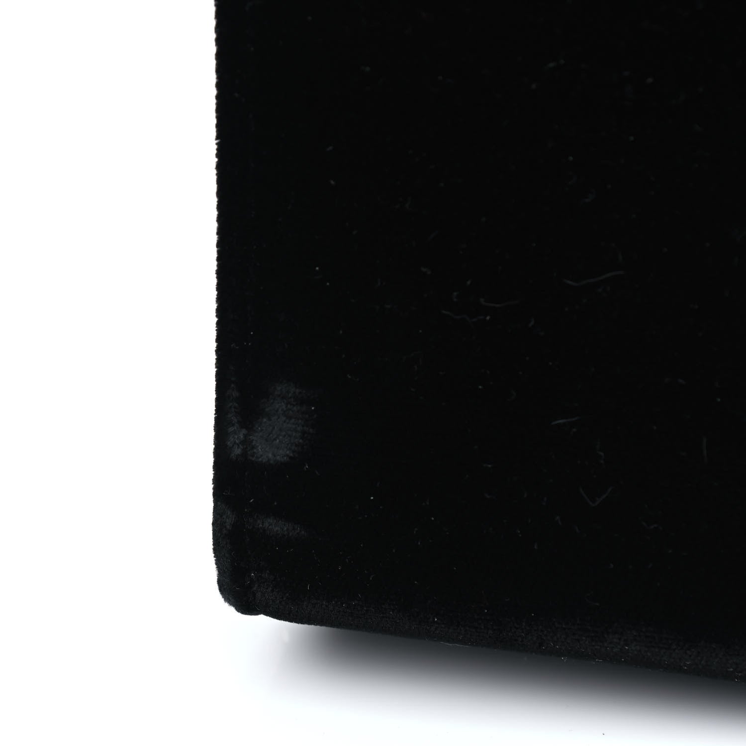 Saint Laurent Velvet Medium Monogram Kate Tassel Shoulder Bag Black 7 of 9