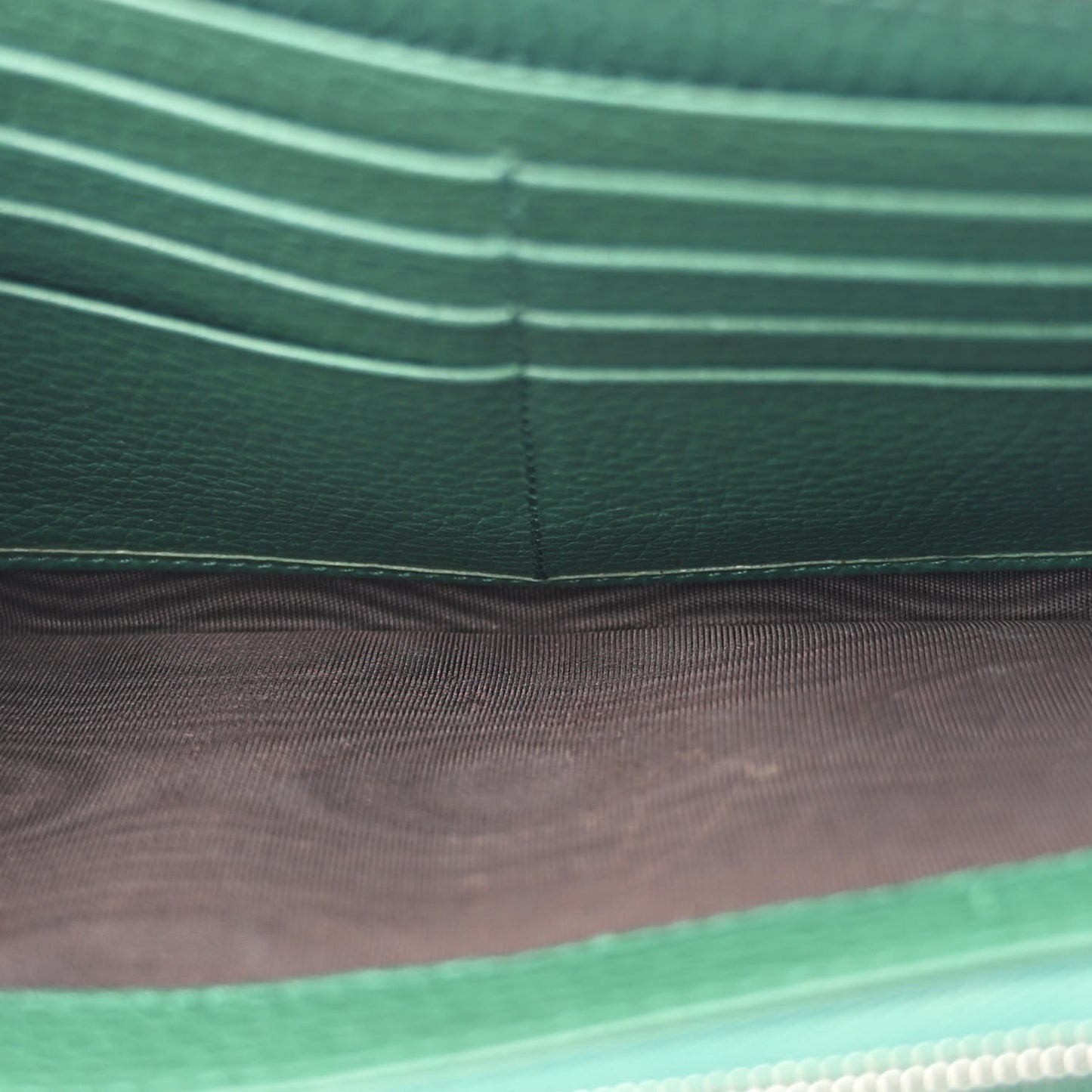 Calfskin Mini Dionysus Chain Wallet Emerald