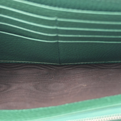 Gucci Calfskin Mini Dionysus Chain Wallet Emerald 5 of 12