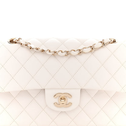 Chanel Caviar Quilted Small Double Flap White 8 of 10