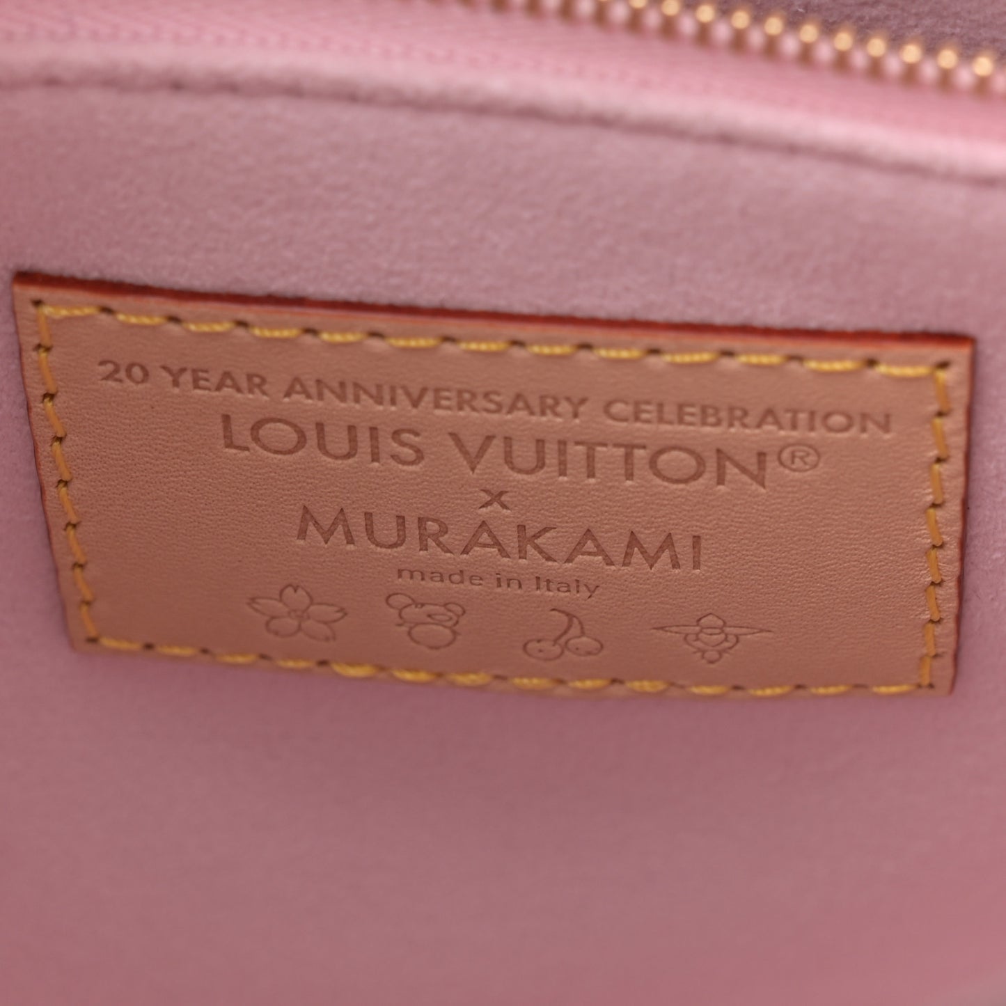 LV X TM Monogram Cherry Blossom Onthego PM Sakura Brown