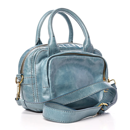 Prada Vitello Shine Bauletto Turchese 3 of 15