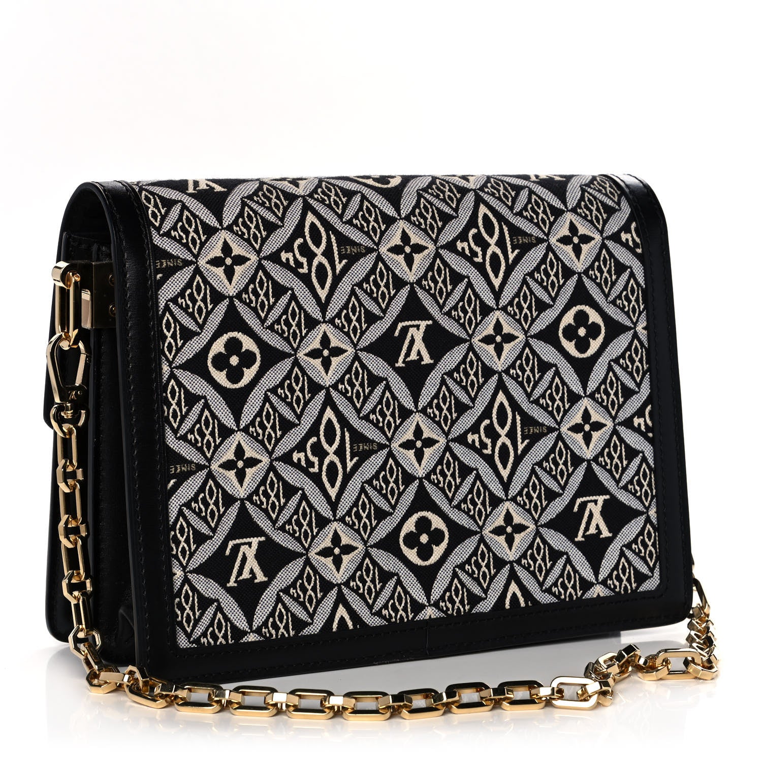 Louis Vuitton Jacquard Since 1854 Dauphine MM Grey 2 of 13