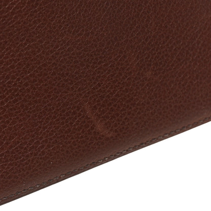 Hermes Evercolor Citizen Twill Long Wallet Chocolate 12 of 13