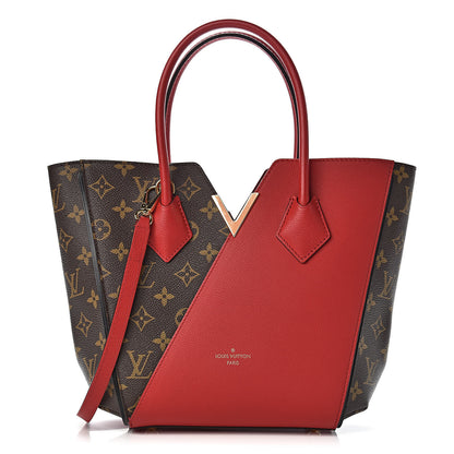 Louis Vuitton Calfskin Monogram Kimono Tote PM Cherry 1 of 16