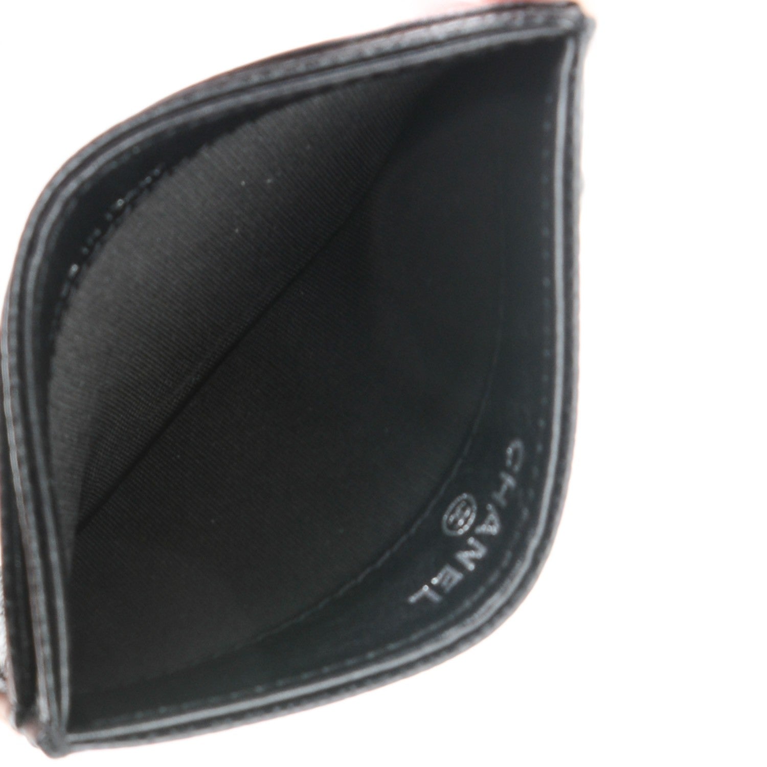Chanel Caviar Timeless CC Card Holder Black 5 of 8