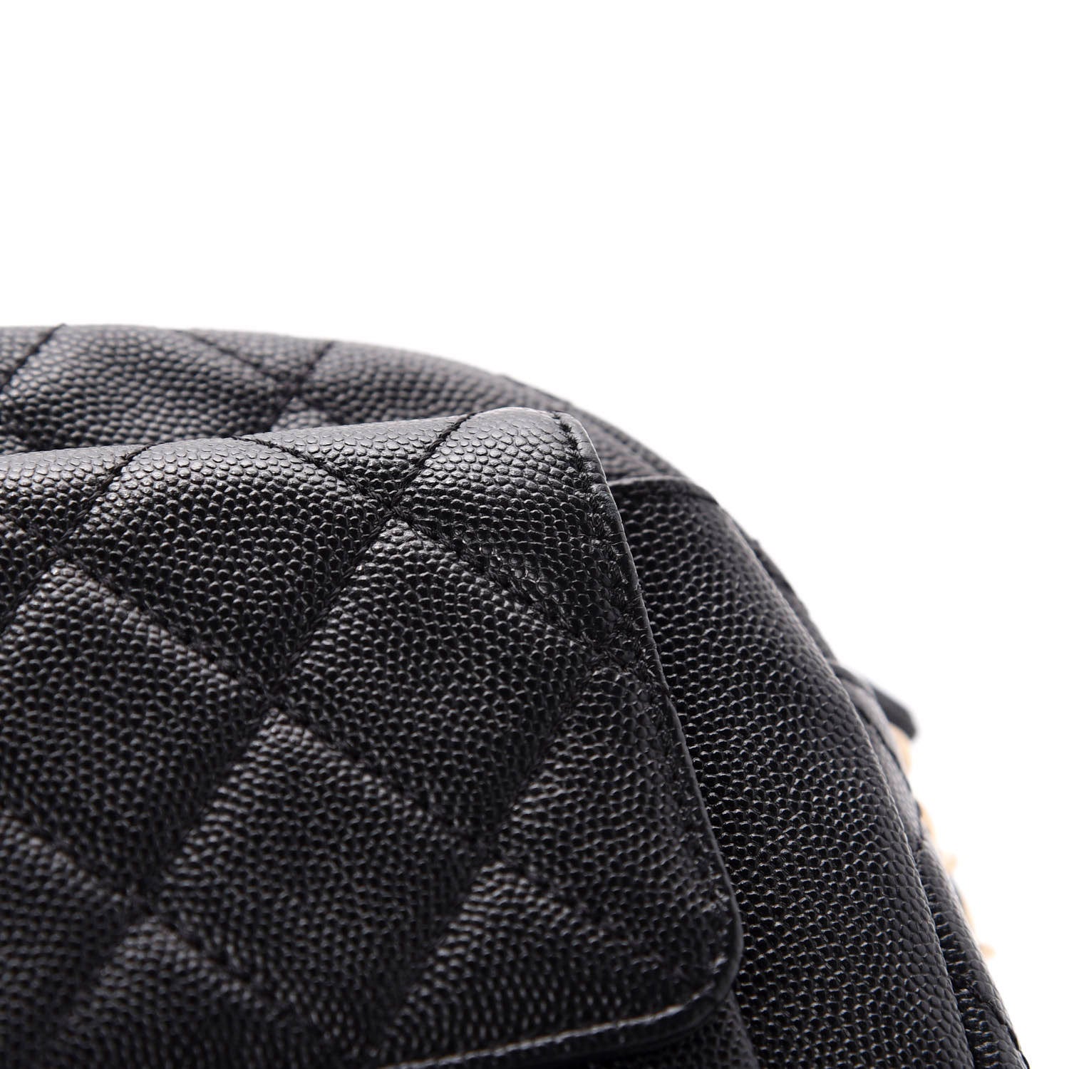 Chanel Caviar Quilted CC Day Camera Case Black 11 of 13