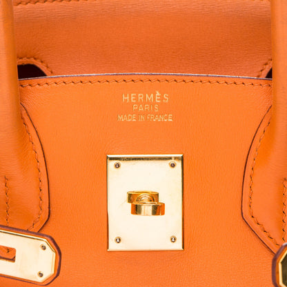 Hermes Swift Birkin 30 Orange 19 of 34