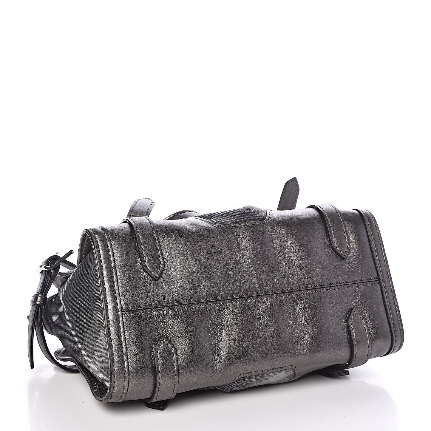 Shimmer Check Pilgrim Satchel Pewter