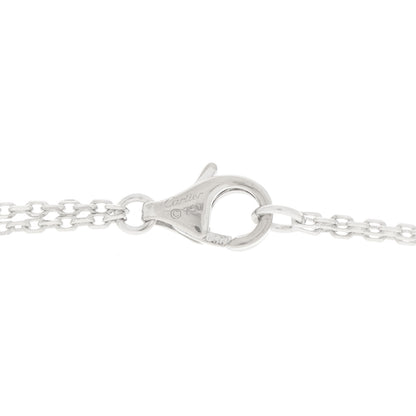 Cartier 18K White Gold 2 Diamond LOVE Necklace 4 of 6