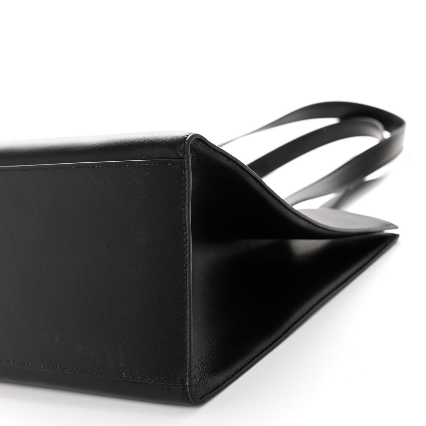 Smooth Calfskin Cabas 16 Bag Black